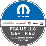FCA US LLC Certified Collision Repair Center